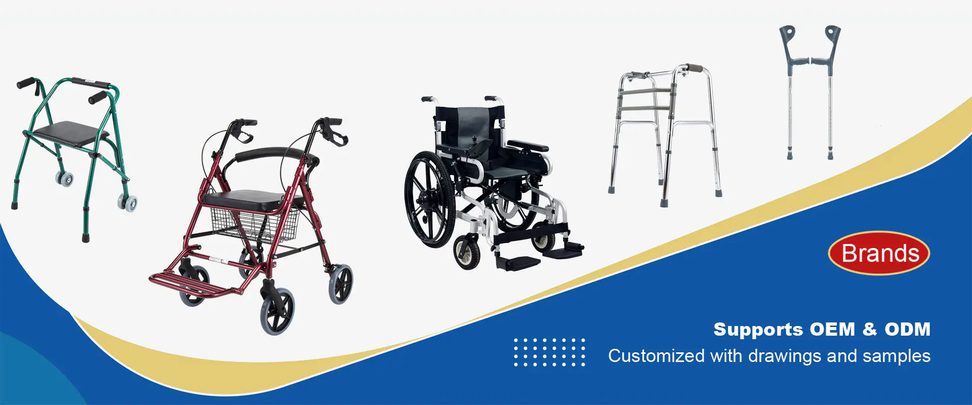 Kina manuell rullestol