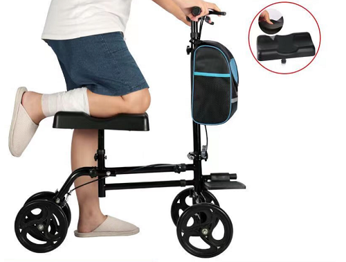 Hvordan bruke en knestrensing Walker?