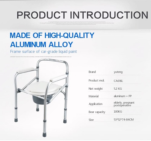 Hvem skal ikke bruke en aluminiums kommodestol?