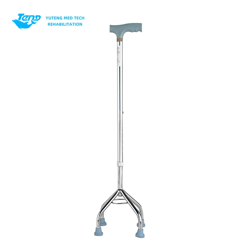 Aluminiumslegering firbenet krykke