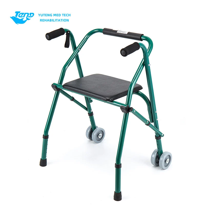 Aluminiumslegering Walker med sete