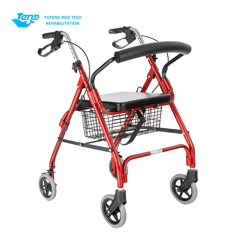 Aluminiums eldre rollator