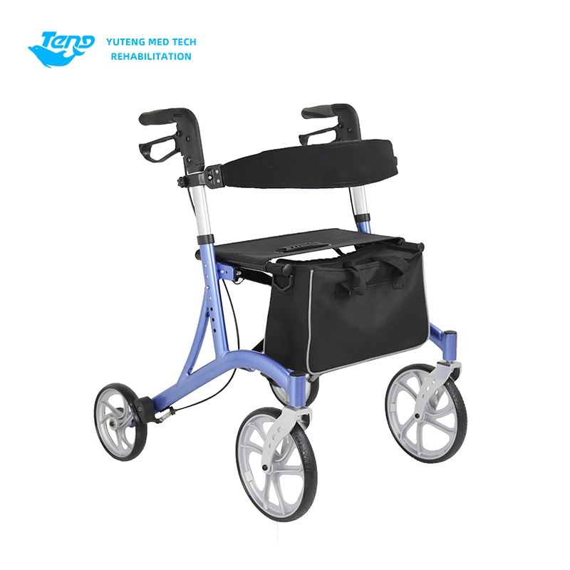 Aluminium shopping rollator