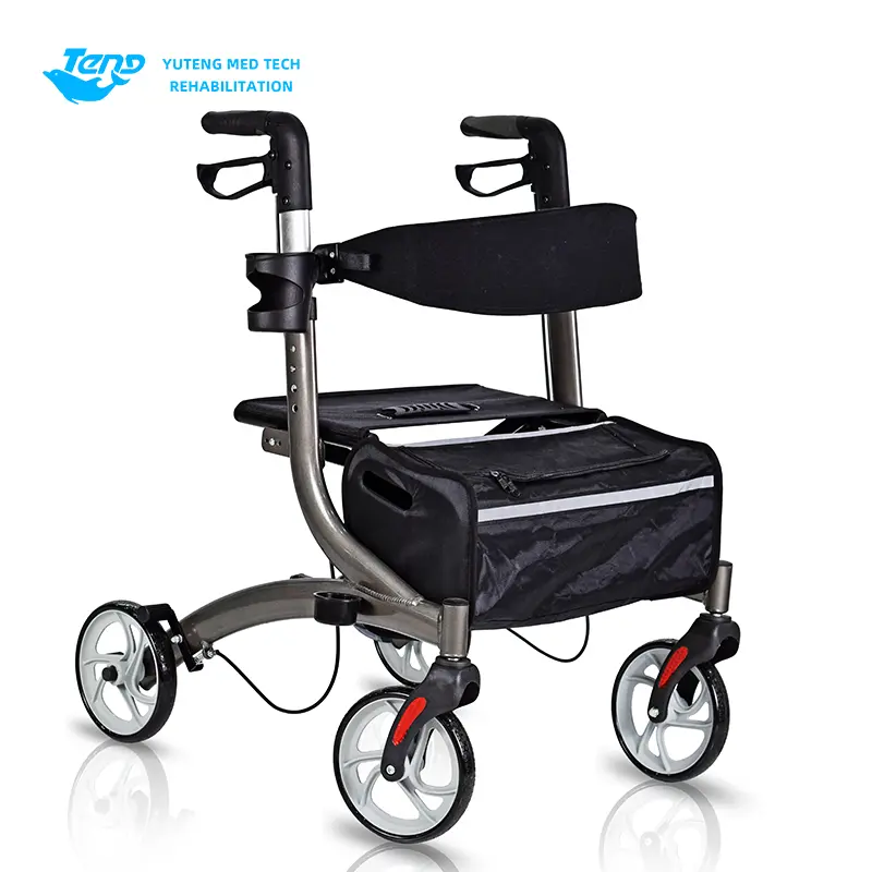 Heavy Duty Rollator Walker med sete