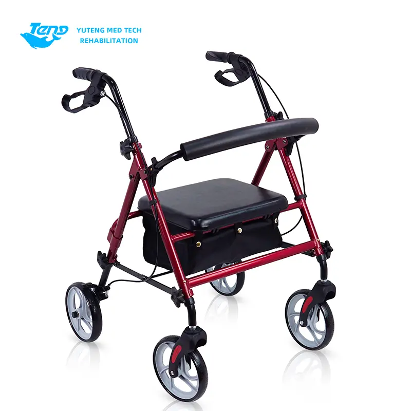 Rollator Walker med sete og kurv